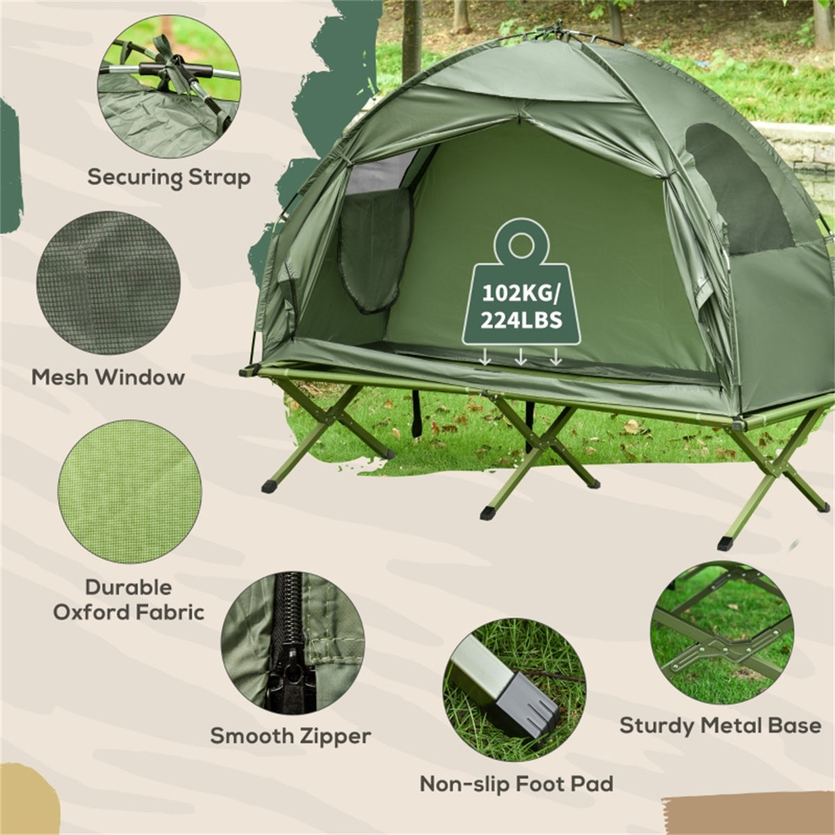 Foldable Camping Tent