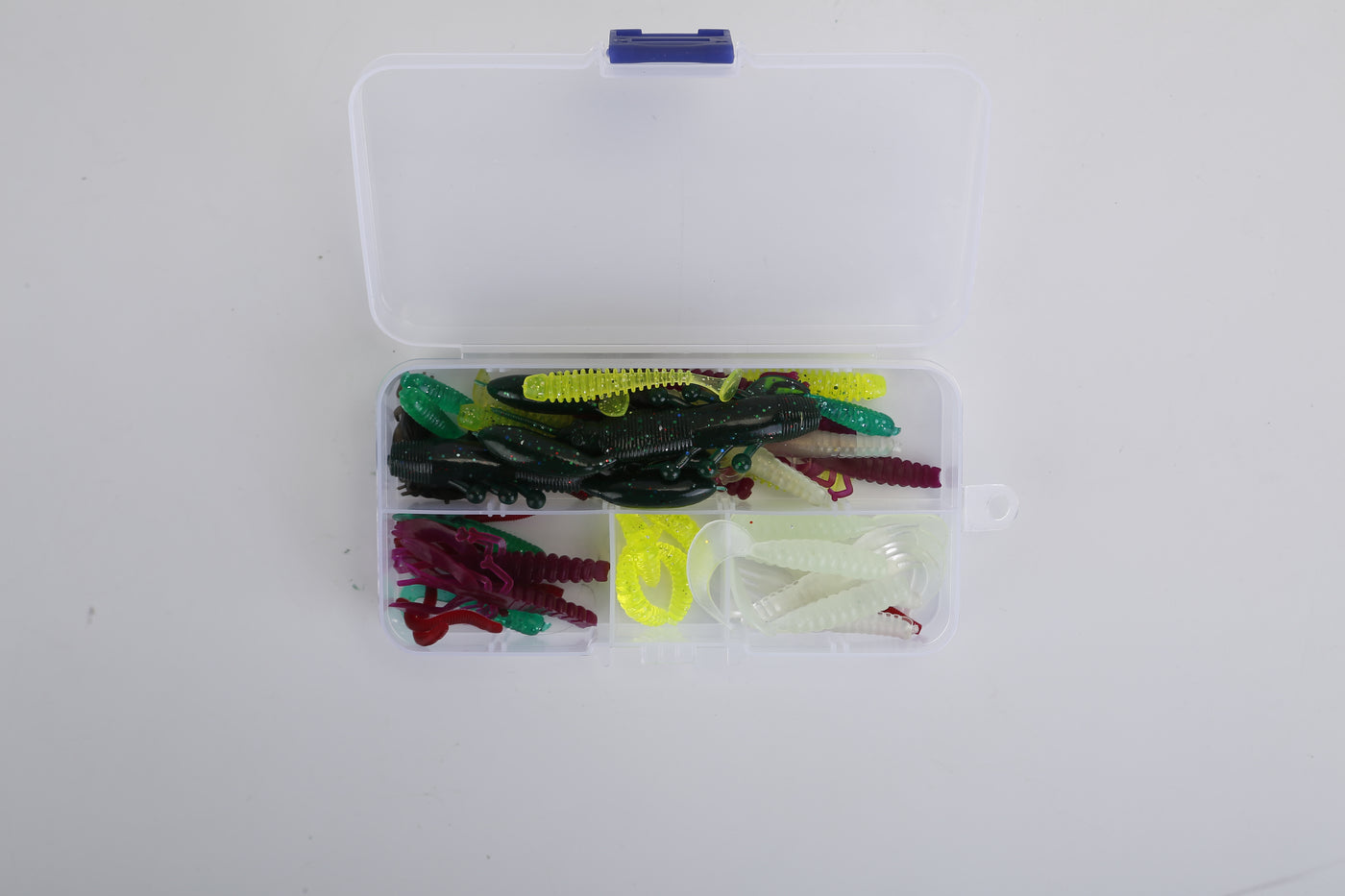 383Pcs Fishing Lures Tackle Box Fishing Animated Lure Crankbaits Spinnerbaits Soft Plastic Worm Saltwater Freshwater Fishing Kit