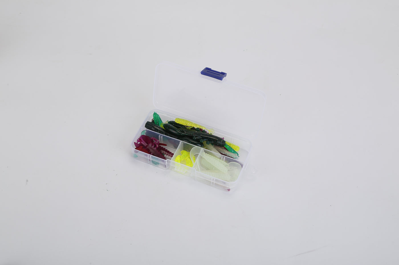 383Pcs Fishing Lures Tackle Box Fishing Animated Lure Crankbaits Spinnerbaits Soft Plastic Worm Saltwater Freshwater Fishing Kit