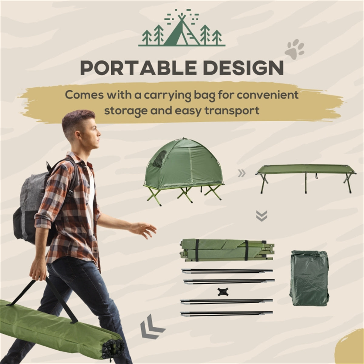 Foldable Camping Tent