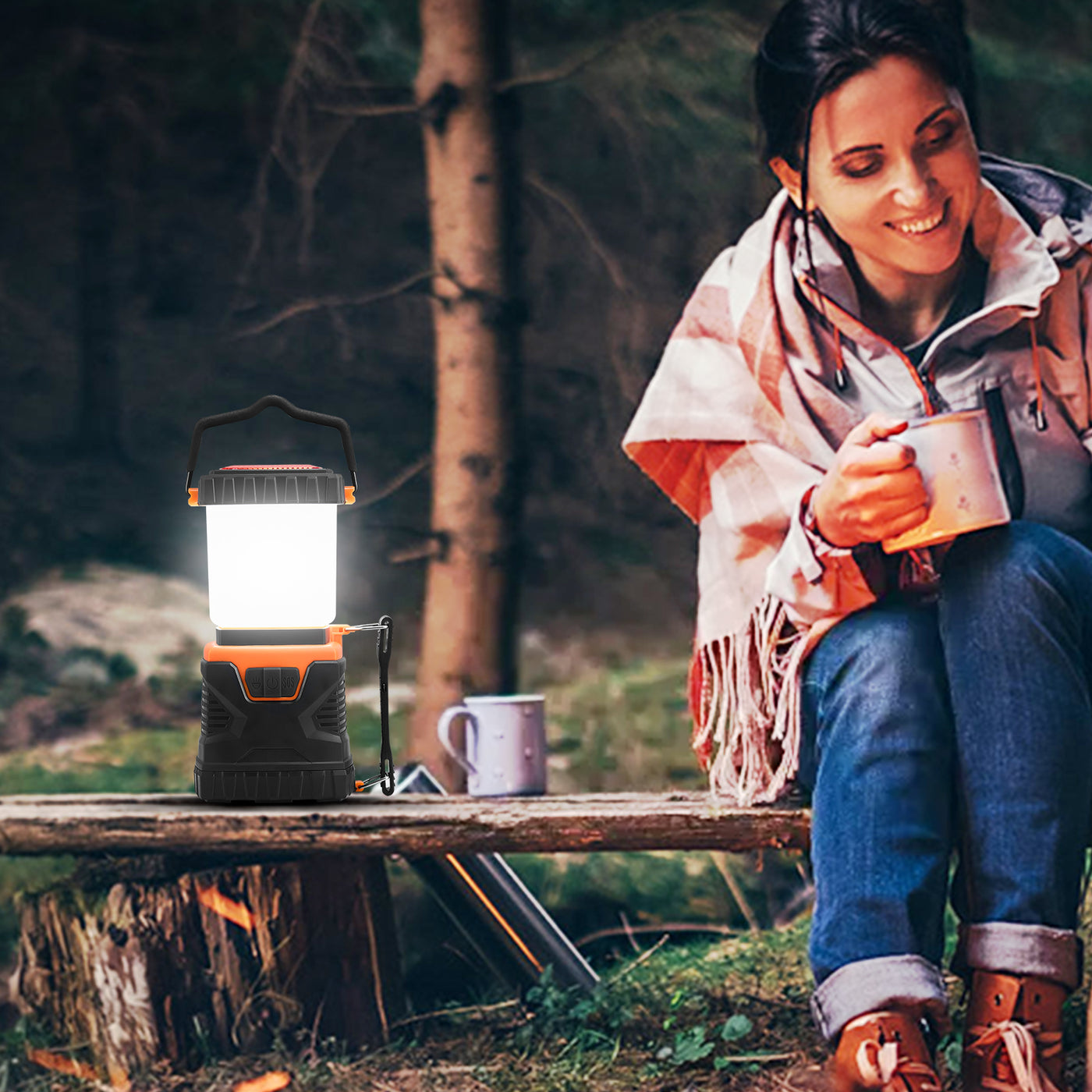 LED Camping Lantern Battery Powered All-in-one For Exceptional Experience