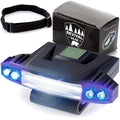 Hat Light Rechargeable LED Headlamp: Head Lamps Strap Clip On Flashlight Headlamps for Hardhat & Hats for Camping Running Working Hard Hats Cycling Walking Hiking